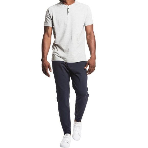 Public Rec Men's Gameday Gamechanger All Day Stretch Joggers in Navy Blue 38X36 - Picture 1 of 10
